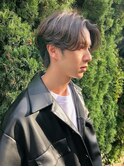 秋メンズへア!韓国風フェザーパーマシースルーマッシュ