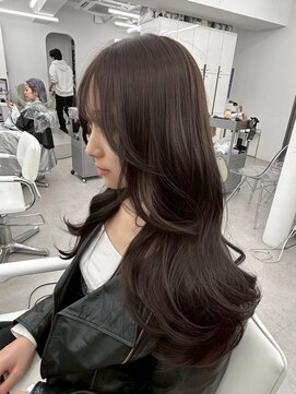 アマトウキョウスマートサロン(AMA TOKYO×Smart Salon) オリーブグレージュ グレージュ 赤み消しカラー