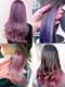 ヘアーメイク グレース 本店(HAIR MAKE GRACE)の写真/インナーカラー/ハイライト/ハイトーンなどのデザインカラーもケアブリーチで理想の髪色を実現!