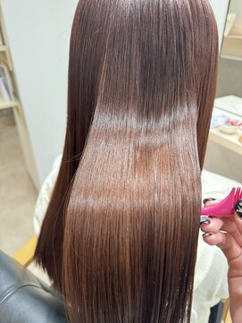 【kaela satomi】髪質改善/大人ヘア/ナチュラルストレート