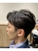 【くせ毛の方必見】 フェザーパーマ風センターパート