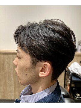 プーロ(Pu-ro) 【くせ毛の方必見】 フェザーパーマ風センターパート