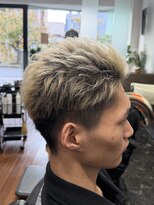 ヘアーギャラリータケムラ オールバックショート