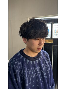 オール(Oar) ☆シャドウパーマ×マッシュ