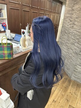 ミラ(MIRA) ネイビーカラー／ブリーチカラー／ブルーカラー