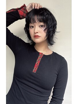 ヨハク 大阪梅田中崎町(yohaku) 【MIHO】ショートウルフ