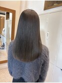 冬の透明感カラー