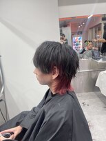 フィフスワン(fifth one)&nbsp;ハイライト/マッシュパーマ/ウルフ/アッシュブラック