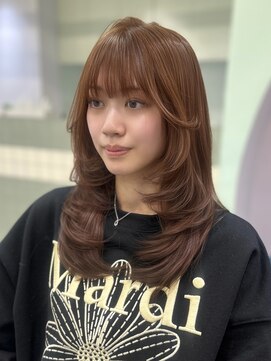 【MAKI】ザクザクレイヤー/ハイレイヤー/ミルクブラウン