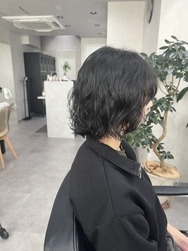 クム 横浜(qumu) qumu  saki  ニュアンスカール×ボブ