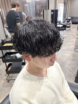 オーラ(AuRa) ゆるふわ波巻きパーマ、ウェーブカール大