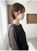ショートカット/顔まわりカット/ハイライト/髪質改善/白髪ぼかし
