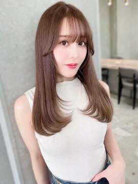 ロンドクレール 川崎(Lond clair) 大人ガーリー/ハイレイヤーカット/ミディアムレイヤー/川崎5