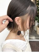 さりげなく染めるハイトーンインナーカラー