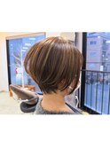 ハイライトくびれショート