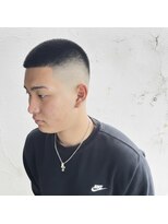 ウィスカーズ(Whiskers)&nbsp;スキンフェード×ベリーショートスタイル