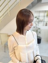 ロン(RON)&nbsp;【ボブ×ブリーチなしベージュ】