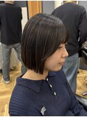 【ボブ×顔まわりカット】クールショート/前髪/鎌取/林愛華