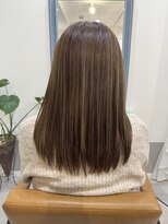 ソラネ(solane)&nbsp;グレーベージュハイライトカラー