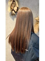 パーミル ヘア クマモト(permille ‰ hair Kumamoto)&nbsp;マロンベージュ×うる艶