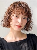 原宿ボブパーマスパイラルパーマ外国人パーマ大人ボブ20代30代