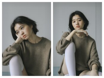 ネロ ヘアアンドライフストア 渋谷(NERO HAIR AND LIFESTORE)の写真/【まどか】ナチュラル×モードなスタイルが◎360°美シルエット。技術でショートボブも乾かすだけできまる