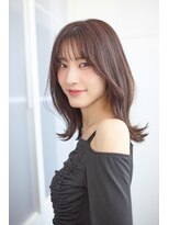 アッシュ 桜新町店(Ash)&nbsp;桜新町/レイヤーカット/ボブ/韓国ダブルカラー/白髪ぼかし