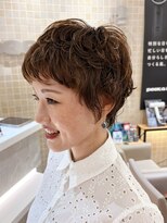 ピークアブー 銀座並木通り(PEEK-A-BOO)&nbsp;マレットショート×パーマ