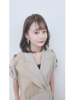アースエレガンス 田町店(EARTH Elegance)&nbsp;フラットボブ、暗髪