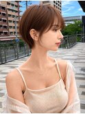 ショート/ショートボブ/顔周りカット/髪質改善/韓国