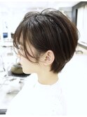 【DISHEL】大人黒髪 似合わせ小顔ベリーショート