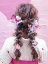 ヘアメイクサロンシャルメ(Hair Make Salon CHARMER)&nbsp;コンサートにオススメヘアセット