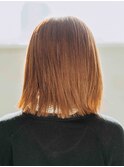 伸ばしかけ☆簡単スタイリング☆ナチュラルボブ