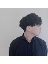 遊人セントラル(CENTRAL)&nbsp;[心斎橋/難波］アッシュブラック☆無造作マッシュ☆