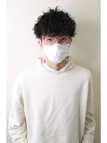 ヘアシルバ(HAIR SILVA) ツイストスパイラルパーマ×波巻きパーマ×マッシュツーブロック