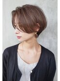 シルエットが素敵な大人の色気ショートスタイル♪
