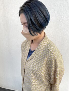 ヘアーテラス エム(hair terrace M) 【白髪ぼかし】ボブ