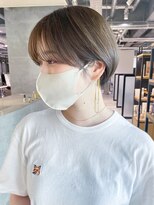 アルバム 池袋(ALBUM) ブラウンショート_チェリーブラウンフェミニンロング_ba425001