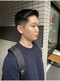 スキンフェードツイストスパイラルツーブロックマッシュ63