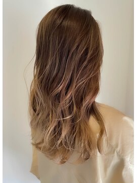 ヘアーラニッシュ 柏たなか店(hair Lanish) 上品バレイヤージュ/20代30代40代