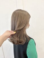 コワファースト  させぼ五番街店(COIFF1RST)&nbsp;柔らかいアッシュベージュ