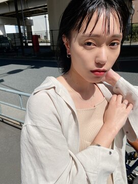 ビューズ オオサカ(VIEWS OSAKA) ブルーブラックミディアムボブ