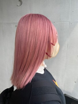 ゲーム 吉祥寺店(GAME) ダブルカラーピンクベージュケアブリーチハイトーン髪質改善