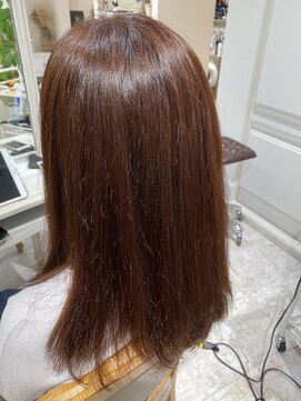 ユイバイラドンナ(Huit by LADONNA) 美髪縮毛矯正#ピンクヘア