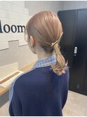 【タイト】ボブタイトヘア[木更津/ブリーチ/ダブルカラー］