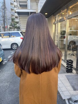 サイ(sai x) 髪質改善トリートメント×暖色系グラデーションカラー