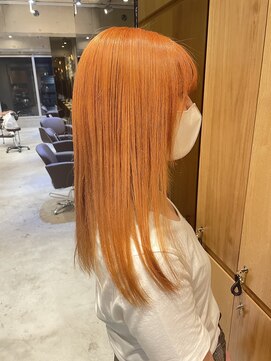 テーラヘアー 牛久店(TELA HAIR) オレンジカラー【TELA HAIR牛久】
