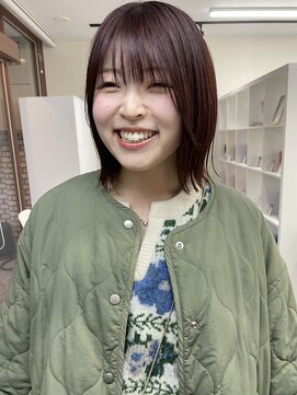 キートス 高知店(kiitos) ★切りっぱなしボブ