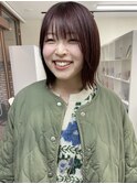 ★切りっぱなしボブ