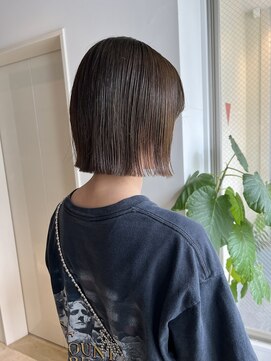 クリアオブヘアー リット(CLEAR of hair LiT) 切りっぱなしボブ
